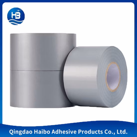 Nastro da imballaggio a strappo facile Nastro adesivo in tessuto argento Nastro adesivo in tessuto per uso generale